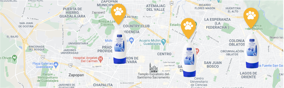 Encuentra el producto en la clínica veterinaria más cercana